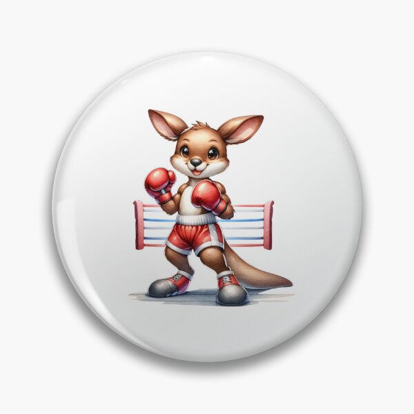 Item preview, Cute Kangaroo and boxing designed and sold by Made-by-Gus.