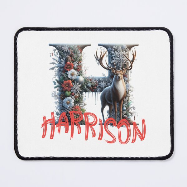 Item preview, Name Harrison. My name is Harrison. Winter initial. designed and sold by MagelliShop.
