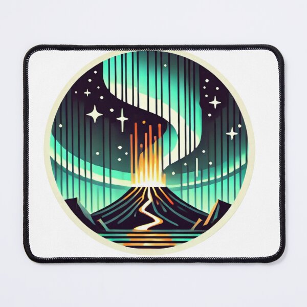 Item preview, Nordlys (Fire and Ice)! designed and sold by FolkFoundry.