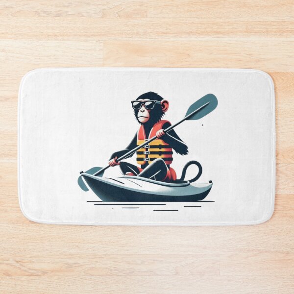 Item preview, Cool Monkey on Paddle Board designed and sold by ArtQueen777.