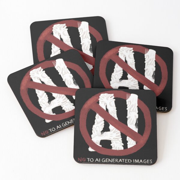 Item preview, No to Ai designed and sold by Pcat007.