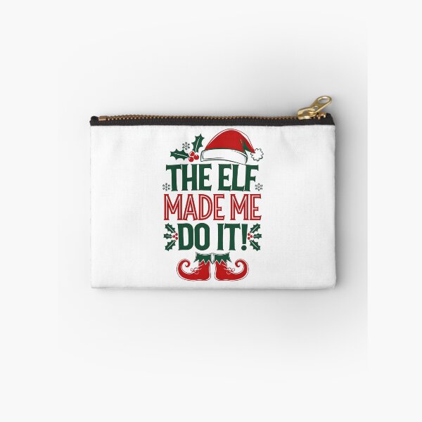 Item preview, The Elf Made Me Do It Funny Christmas Elf designed and sold by luannsemmsobre.
