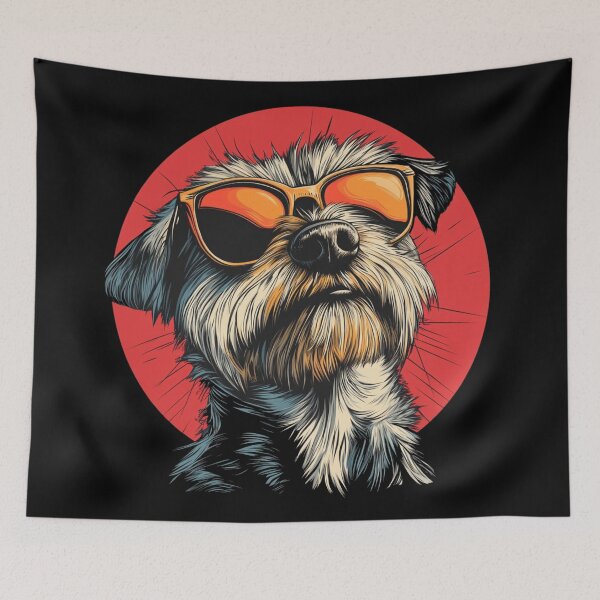 Item preview, Puppy in Shades: Chillin' with my Shades designed and sold by MOONE FLOWER.