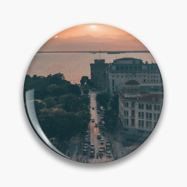 Item preview, Watching over the busy streets of Thessaloniki designed and sold by DRONY.