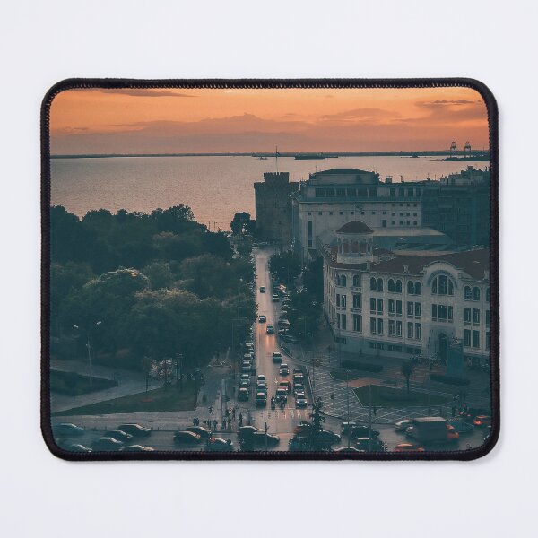 Item preview, Watching over the busy streets of Thessaloniki designed and sold by DRONY.