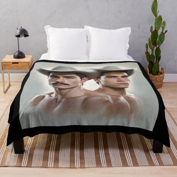 Item preview, Cowboy Cruising Gay Pride Graphic Design designed and sold by ItsAKinkThing.