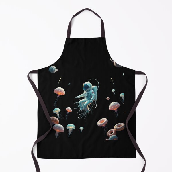 Item preview, Intergalactic Odyssey Space Astronaut Jellyfish Adventure Cyberpunk Futuristic World designed and sold by Kia Blaze.
