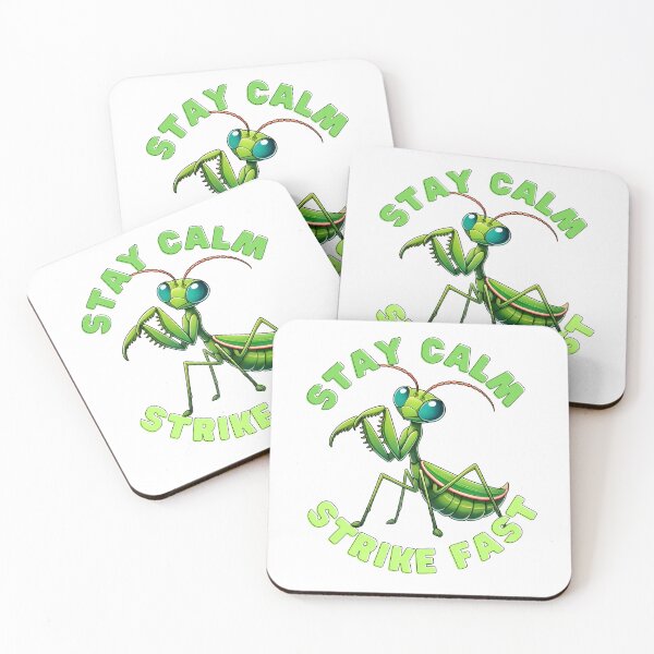 Item preview, Praying Mantis Strike Fast designed and sold by MoonMonkeyNbear.