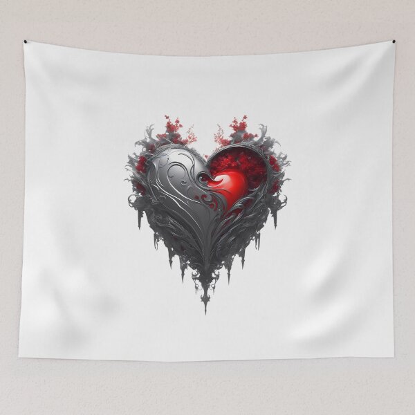 Item preview, Gothic Heart - Futuristic  Dark Fantasy Design designed and sold by MystiqSlav.