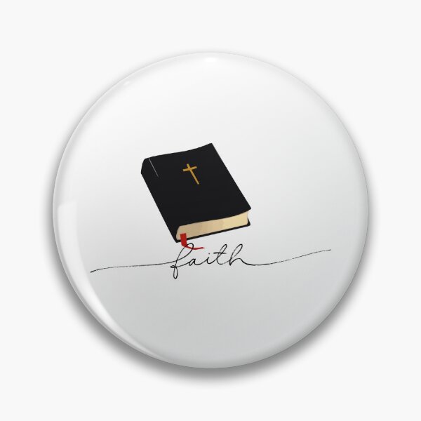 Item preview, Holy Bible Design with Faith Typography designed and sold by Our Bible Journey.