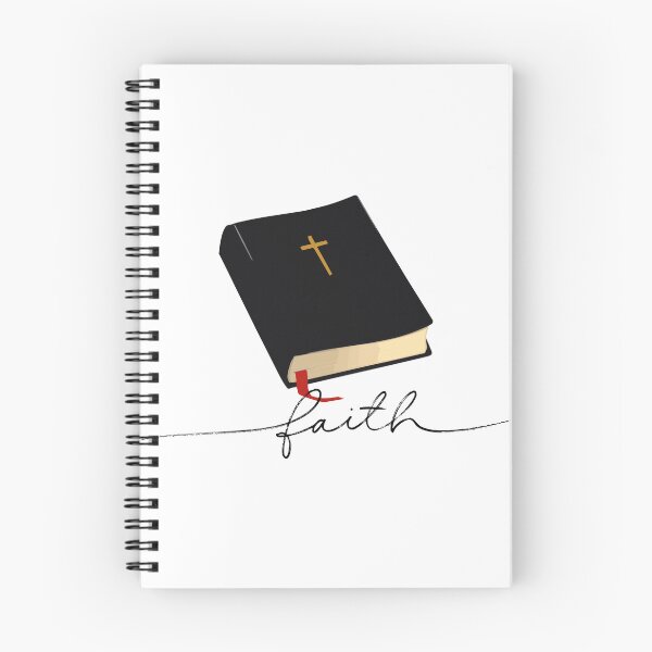 Item preview, Holy Bible Design with Faith Typography designed and sold by Our Bible Journey.