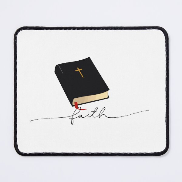 Item preview, Holy Bible Design with Faith Typography designed and sold by Our Bible Journey.