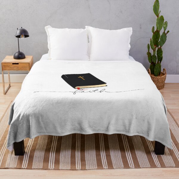 Item preview, Holy Bible Design with Faith Typography designed and sold by Our Bible Journey.