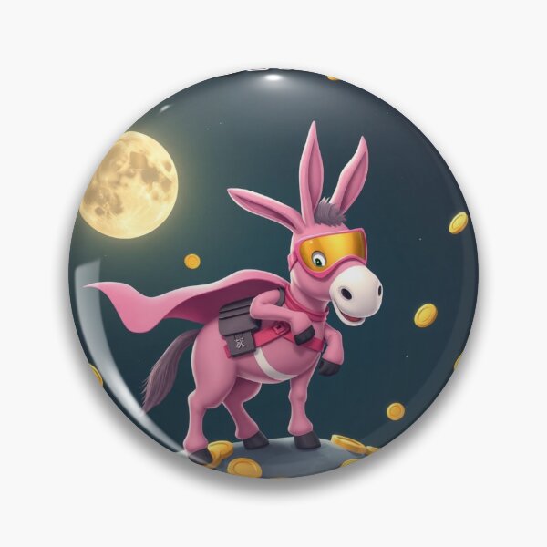 Item preview, PINK DONKEY_D114 designed and sold by DONKYCOIN.