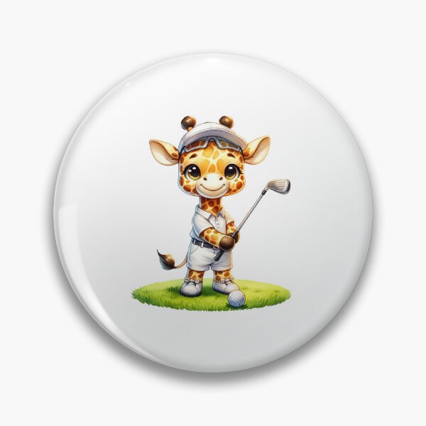 Item preview, Cute Giraffe and golf designed and sold by Made-by-Gus.