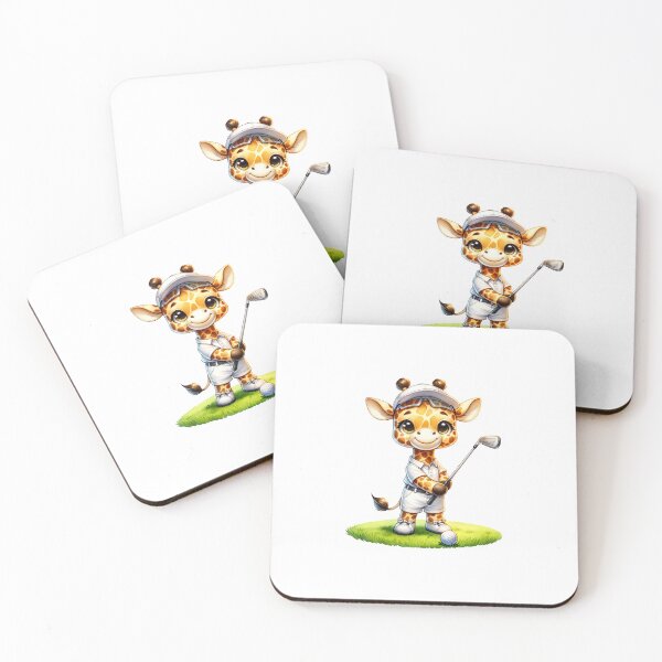 Item preview, Cute Giraffe and golf designed and sold by Made-by-Gus.