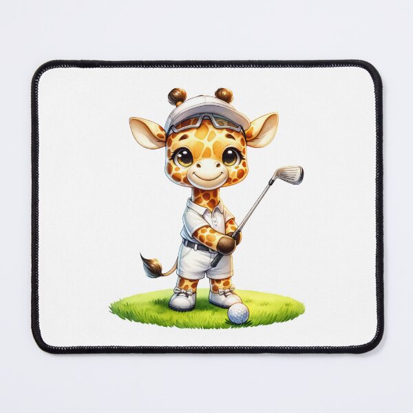 Item preview, Cute Giraffe and golf designed and sold by Made-by-Gus.