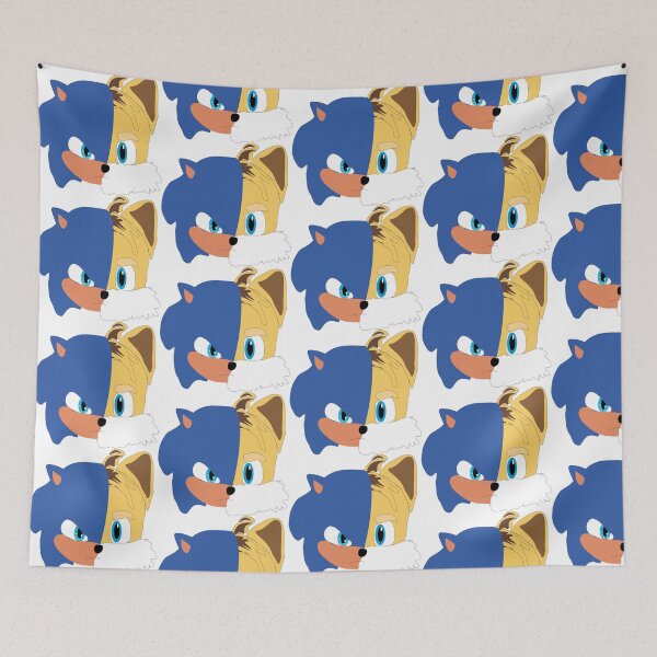 Item preview, Sonic and Tails face designed and sold by CreativityFPS.