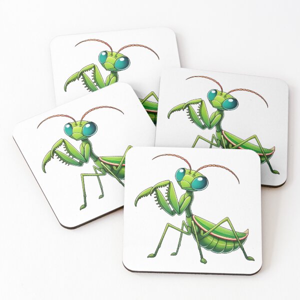 Item preview, Praying Mantis Green Insect designed and sold by MoonMonkeyNbear.