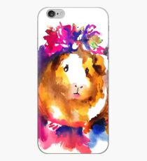 Vinilo y funda para iPhone Conejillo de Indias en la primavera