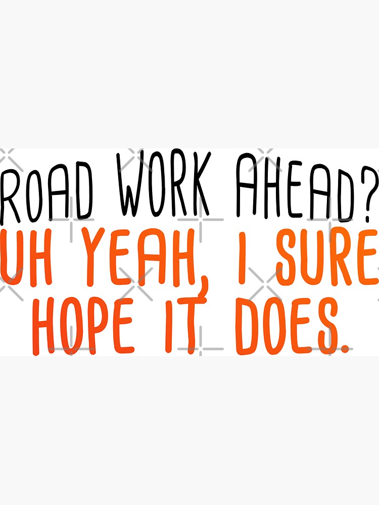 vine-road-work-ahead-magnet-for-sale-by-ellalucy-redbubble