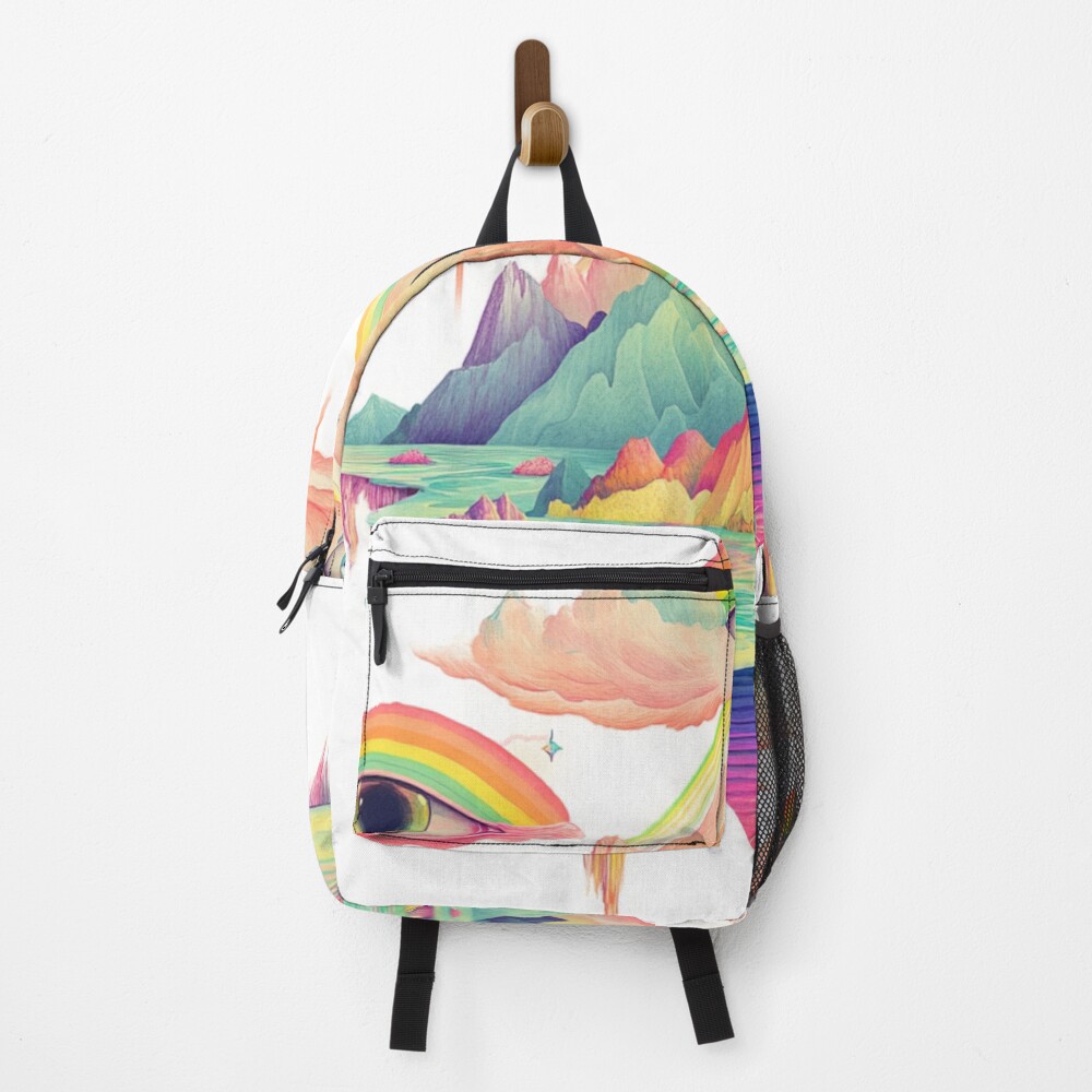 Item preview, Backpack designed and sold by patternshoprad.