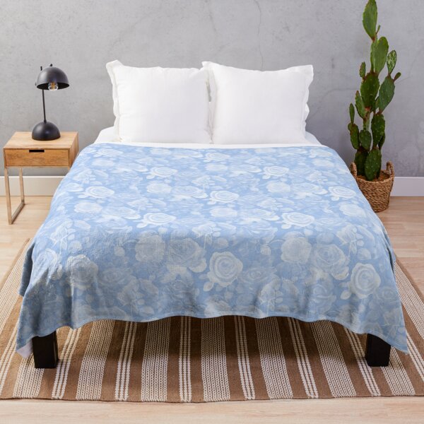Item preview, Pretty Roses Periwinkle Blue designed and sold by SilverPegasus.
