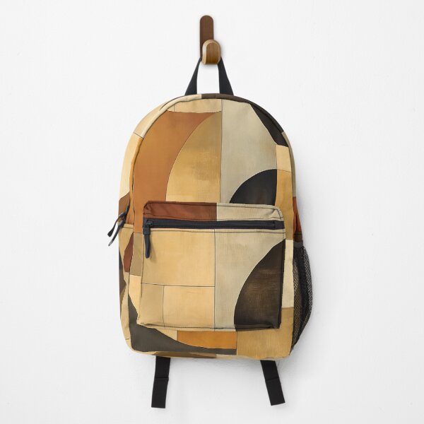 Item preview, A harmonious interplay of geometric shapes and warm, earthy tones. designed and sold by HEMRO.