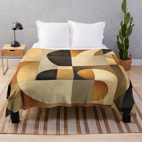 Item preview, A harmonious interplay of geometric shapes and warm, earthy tones. designed and sold by HEMRO.