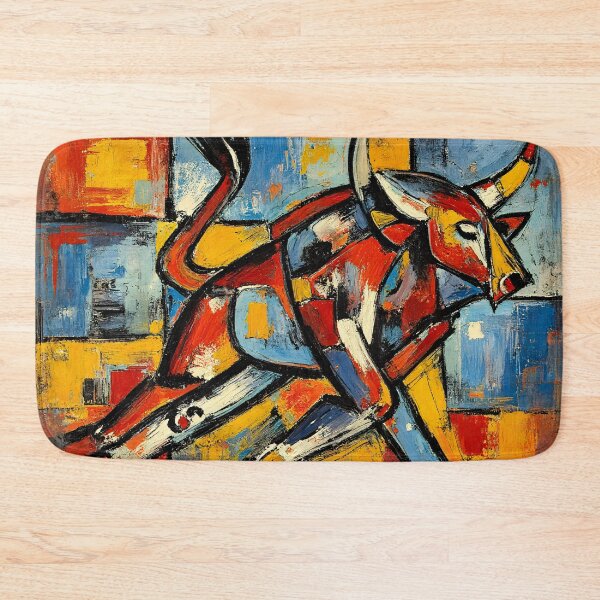Item preview, "The Speed Bull in the Broken World" designed and sold by Tecno-Art-Land.