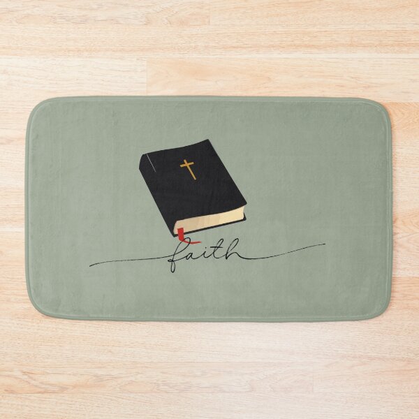 Item preview, Holy Bible Design with Faith Typography designed and sold by Our Bible Journey.
