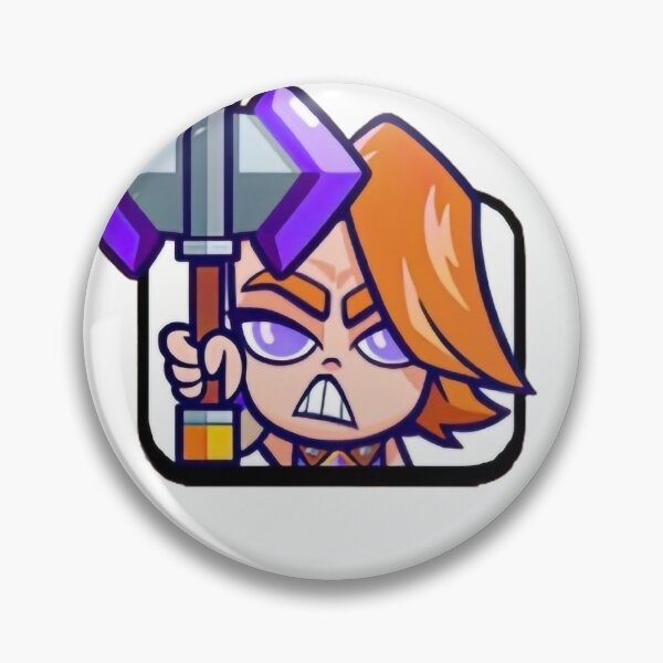 Artikelvorschau, Weiterentwickelte Valkyrie Axe Rise – Von Clash Royale inspiriertes Design entworfen und verkauft von ClashInAShort YT.