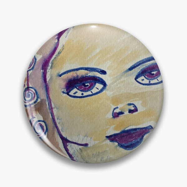 Item preview, Bonita chica de pelo rizado designed and sold by InSightByGail.