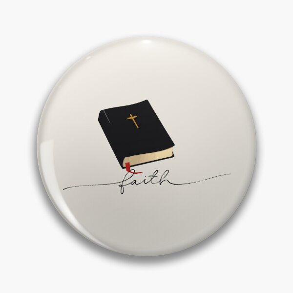 Item preview, Holy Bible Design with Faith Typography designed and sold by Our Bible Journey.