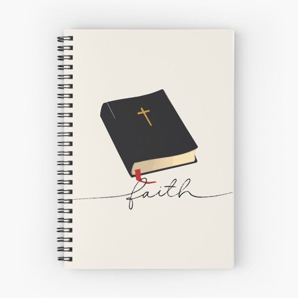 Item preview, Holy Bible Design with Faith Typography designed and sold by Our Bible Journey.