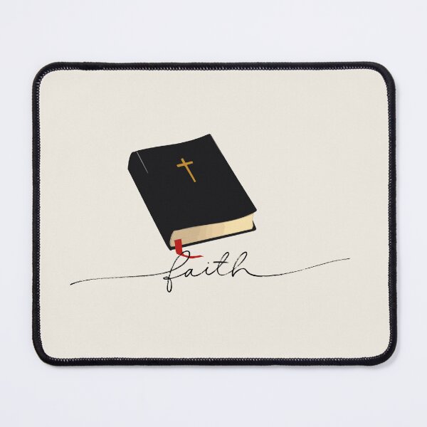 Item preview, Holy Bible Design with Faith Typography designed and sold by Our Bible Journey.