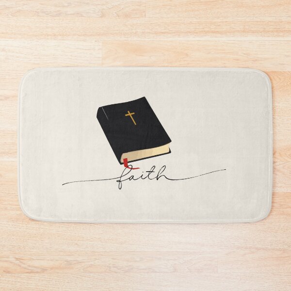 Item preview, Holy Bible Design with Faith Typography designed and sold by Our Bible Journey.