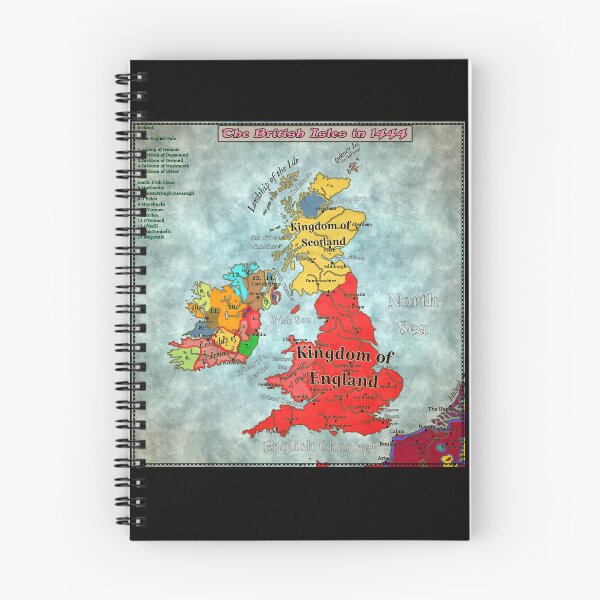 Item preview, The British Isles in 1444 designed and sold by Stefan Z..