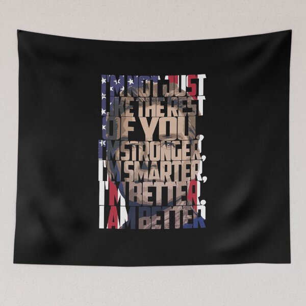 Item preview, Homelander Quote Art - Bold and Patriotic designed and sold by Enea Kelo.
