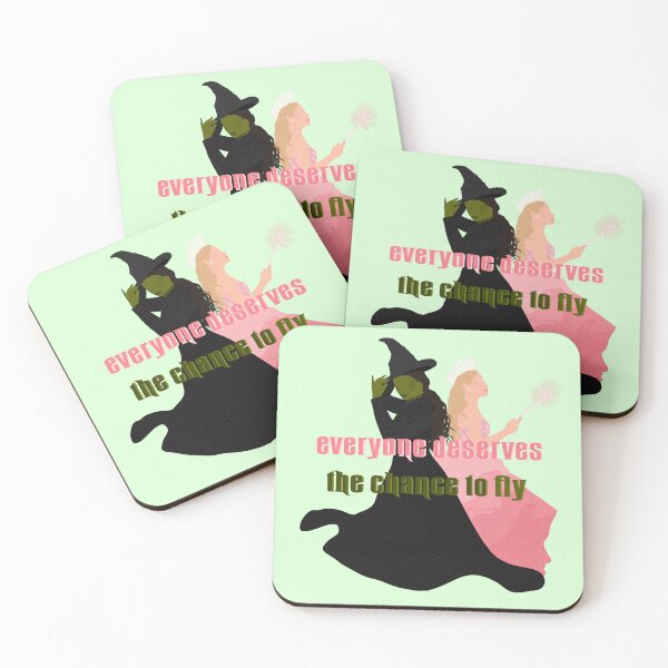 Item preview, everyone deserves the chance to fly elphaba and glinda designed and sold by nerfie.