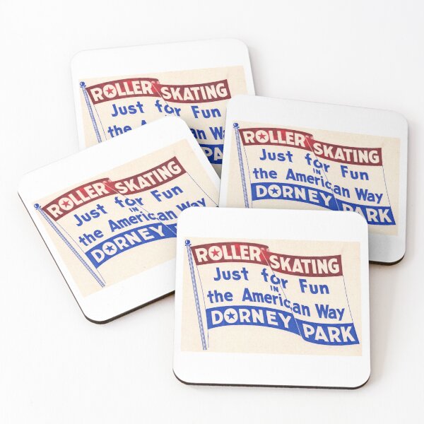 Item preview, Dorney Park Roller Rink Allentown Pennsylvania Roller Skating Rink Sticker Decal Label designed and sold by tislord.