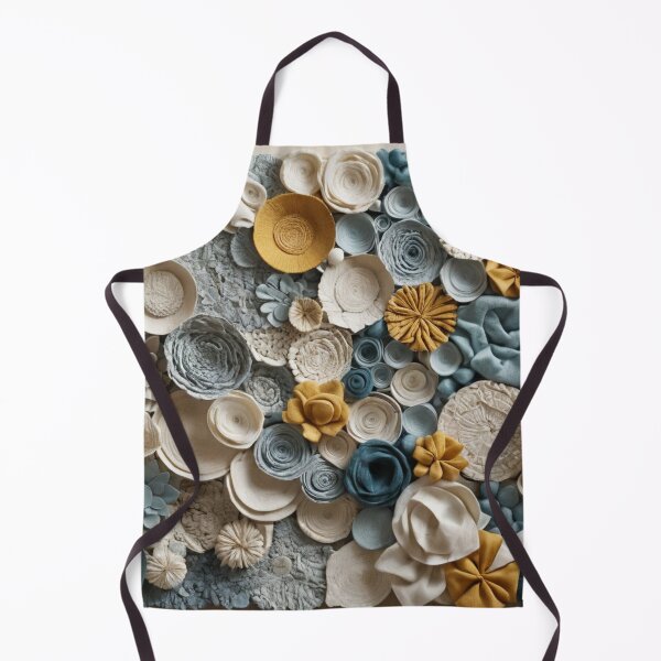 Item preview, Textile Tapestry A Symphony in Blue and Gold designed and sold by yaser1234.
