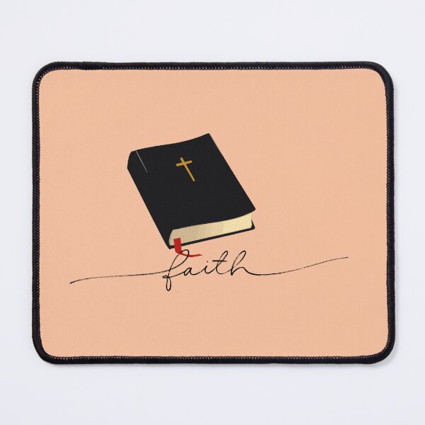 Item preview, Holy Bible Design with Faith Typography designed and sold by Our Bible Journey.