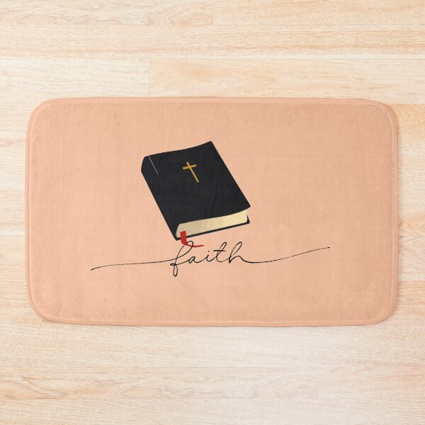 Item preview, Holy Bible Design with Faith Typography designed and sold by Our Bible Journey.
