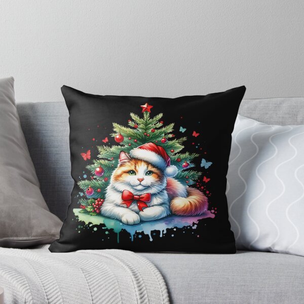 Item preview, Cute Cat Christmas designed and sold by FunnyDsgn.