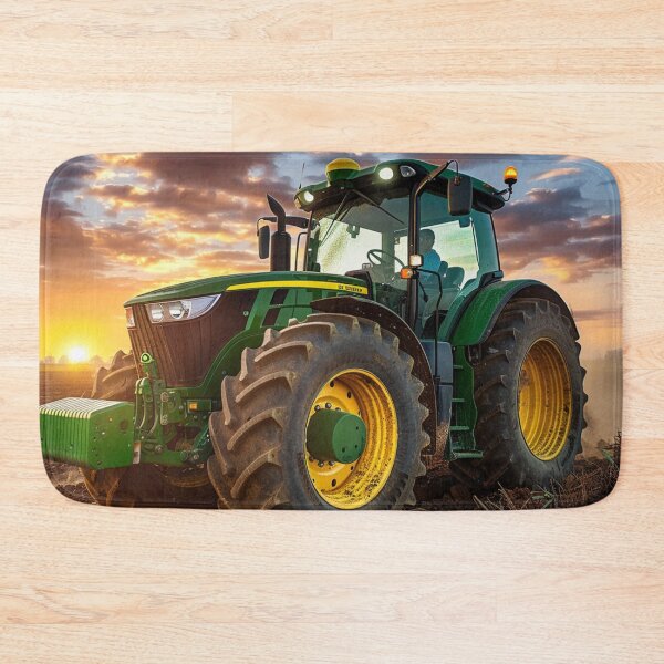 Item preview,  Sunset over a Tractor designed and sold by EndOfRainbowArt.
