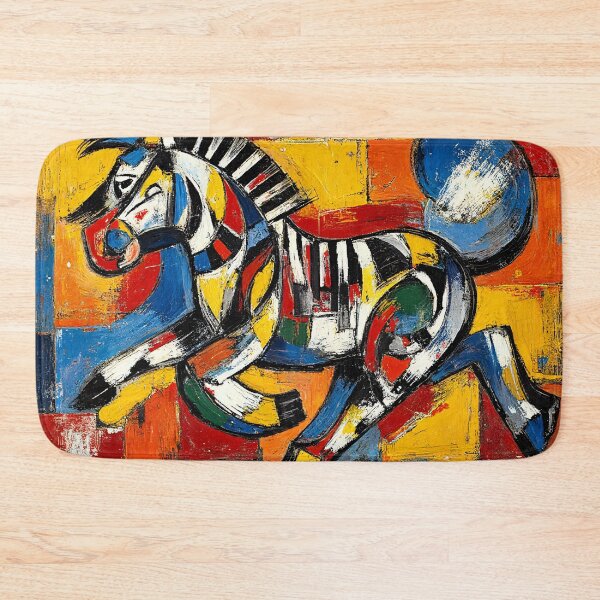 Item preview, "The Fashionist Zebra in the Broken World" designed and sold by Tecno-Art-Land.