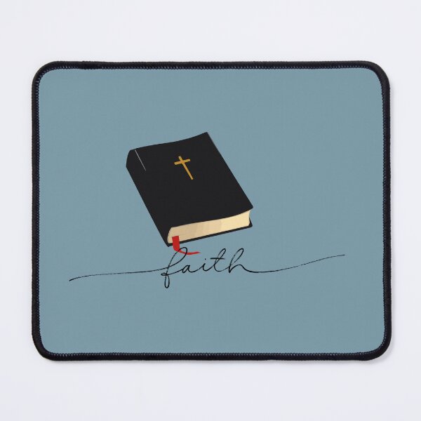 Item preview, Holy Bible Design with Faith Typography designed and sold by Our Bible Journey.