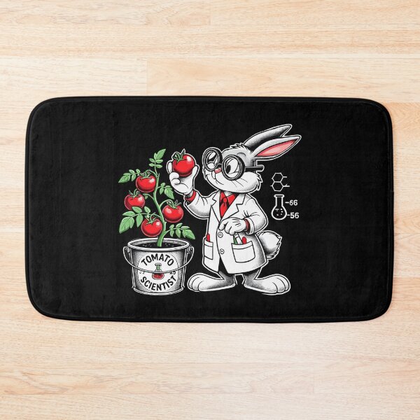 Item preview, Tomato Scientist Science Rabbit Gift designed and sold by Pineapple-Tree.
