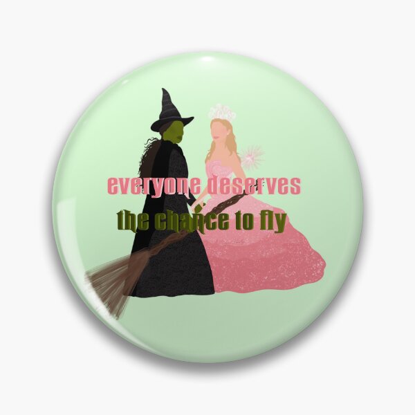 Item preview, wicked poster everyone deserves the chance to fly  designed and sold by nerfie.